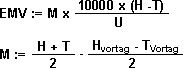 Formel zur Berechnung des EMV